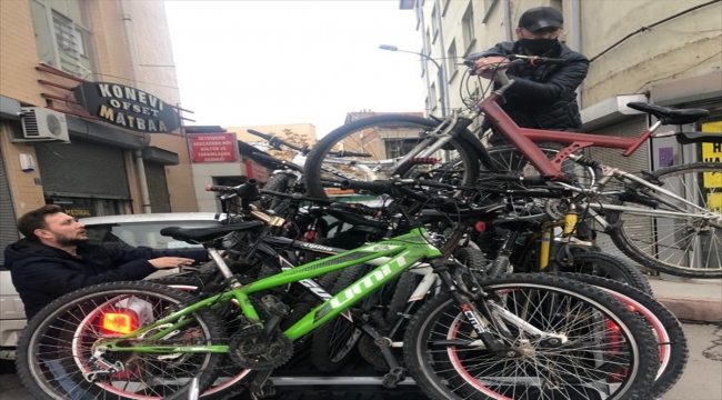 Konya'da çaldığı bisikletleri sattığı öne sürülen zanlı tutuklandı