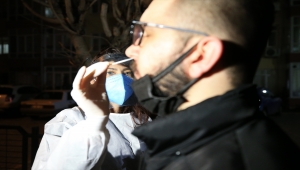 'Kovid-19 savaşçıları' yeni yıla görev başında girdi