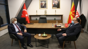 Kültür ve Turizm Bakan Yardımcısı Demircan, Kuzey Makedonya'daki yayıncılarla görüştü