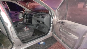 Mersin'de park halindeki araçta çıkan yangın söndürüldü