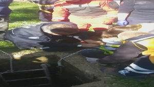 Muğla'da antik kentteki boş kuyuya düşen çocuğu itfaiye kurtardı