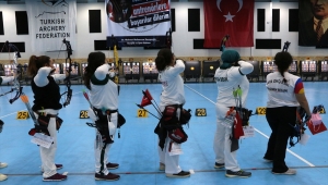 Okçuluk Salon Federasyon Kupası Samsun'da başladı