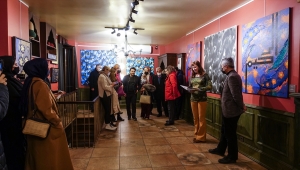 Ömer Şen'in kişisel sergisi "Otantisite 5" sanatseverlerle buluştu