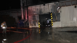 Ordu'da fabrikada çıkan yangın söndürüldü