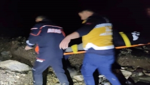 Osmaniye'de darbedilip uçuruma atılan kadını AFAD kurtardı