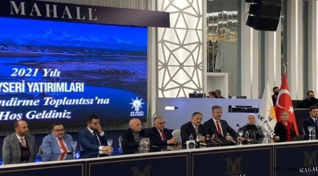 Özhaseki'den "Kayseri'deki 5'li Çete, Hızlı Tren ve Kooperatif Mağdurları" Açıklaması