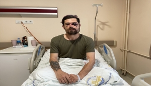 Rakibinin tekme atarak yaraladığı amatör futbolcu hastanede tedavi görüyor