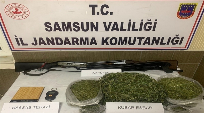 Samsun'da uyuşturucu operasyonlarında 25 zanlı yakalandı