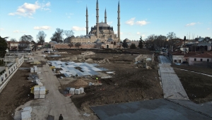 Selimiye Camisi Meydan Projesiyle "şaheserin silüeti" görünür hale geliyor