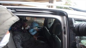 Taburcu edilen "minik Asiye" memleketi Gaziantep'e döndü