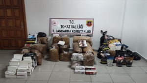 Tokat'ta 33 bin 200 makaron ele geçirildi