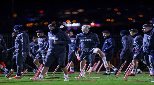 Trabzonspor, Kasımpaşa maçının hazırlıklarına başladı
