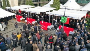 Trafik kazasında ölen itfaiye erinin cenazesi defnedildi