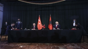 Türkiye ile Arnavutluk arasında 7 iş birliği anlaşması imzalandı