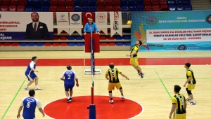 Türkiye İşitme Engelliler Erkekler Voleybol Şampiyonası, Karabük'te sürüyor
