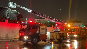 Tuzla'da bir vakfın misafirhanesinde çıkan yangın söndürüldü