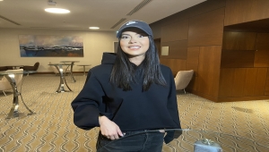 Uçağı olumsuz hava koşulları nedeniyle İstanbul yerine Çorlu'ya inen Rumen şarkıcı Inna: