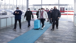 "Uçan Türk" Fatih Arda, Kış Olimpiyatları öncesi Erzurum'dan uğurlandı