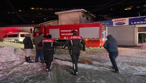 Zonguldak'ta çıkan yangında dumandan zehirlenen kişi öldü