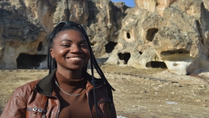 Afyonkarahisar'ın Zambiyalı gönüllü tanıtım elçisi: Chimwemwe Chita