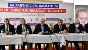 AK Parti Genel Başkanvekili Kurtulmuş, Kilis'teki STK temsilcileriyle buluştu: