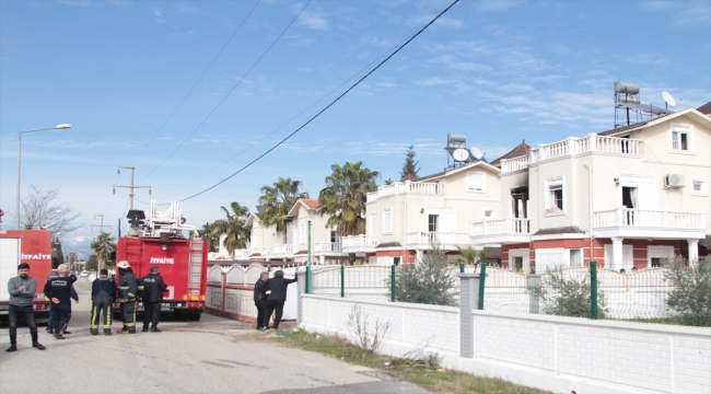 Antalya'da villada çıkan yangında bir kişi öldü