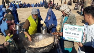 Avrupa Yetim Eli Derneği, Afganistan'a insani yardım ulaştırdı