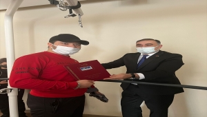 Azerbaycan Büyükelçisi Mammadov'dan Bursa'da tedavi gören Karabağ gazilerine ziyaret