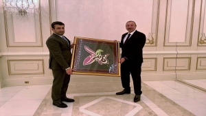 Azerbaycan Cumhurbaşkanı Aliyev, Baykar Teknoloji Lideri Bayraktar'ı kabul etti