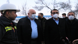 Bakan Dönmez, Isparta'da elektrik hatlarının onarımını denetledi