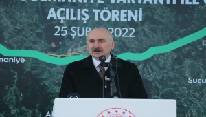 Bakan Karaismailoğlu, İzmit-Kandıra-Kaynarca Yolu Çubuklubala-Çubukluosmaniye Varyantı açılışına katıldı: 