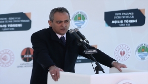 Bakan Mahmut Özer, Zonguldak'taki toplu açılış töreninde konuştu: