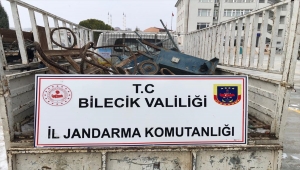 Bilecik'te mermer ocağından hırsızlık şüphelisi 3 kişi tutuklandı
