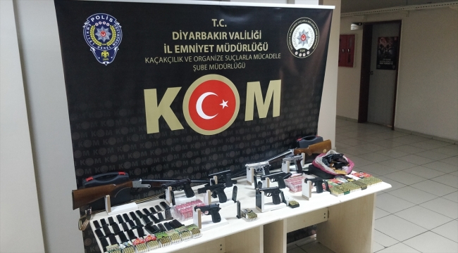 Diyarbakır'da silah kaçakçılığı operasyonunda 18 şüpheli yakalandı 