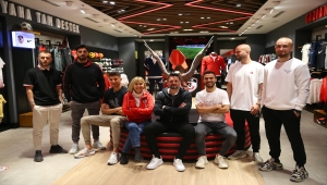 Gaziantep FK heyeti, GFK Store'u ziyaret etti