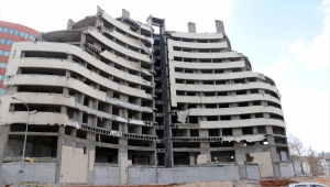 Gaziantep'te atıl durumdaki 11 katlı otel binası yıkılacak