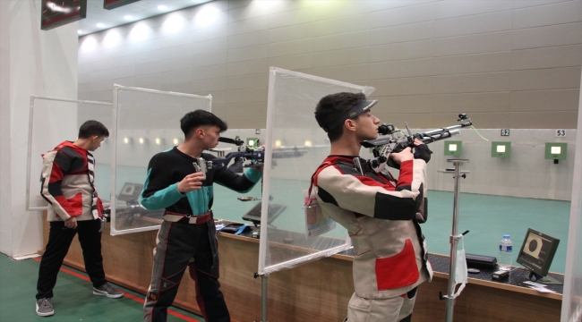 Havalı Silahlar Türkiye Şampiyonası, Mersin'de başladı