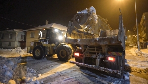 Isparta'da kent merkezindeki karlar şehir dışına taşınıyor