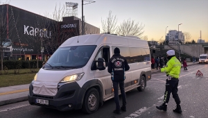 İstanbul'da okul servislerine yönelik denetim gerçekleştirildi