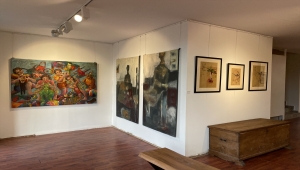 "Kadın Sanatçılar" sergisi Kelimat Sanat Galerisi'nde açıldı