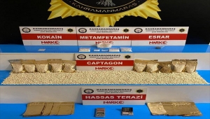 Kahramanmaraş'ta 43 bin uyuşturucu hap ele geçirildi, 8 şüpheli gözaltına alındı