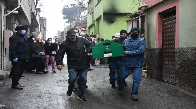 Kahramanmaraş'ta evde çıkan yangında 93 yaşındaki kadın öldü