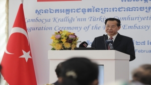 Kamboçya'nın Ankara Büyükelçiliğinin resmi açılışı yapıldı