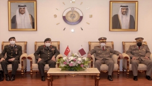 Kara Kuvvetleri Komutanı, Katarlı mevkidaşıyla askeri ilişkilerin geliştirilmesini görüştü