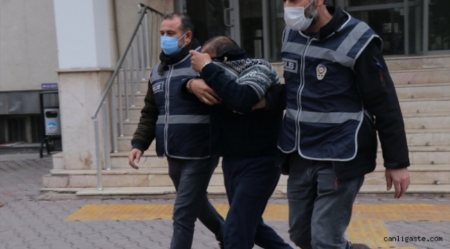 Kayseri'de firari hükümlü, iple sarktığı alt katın balkonunda yakalandı