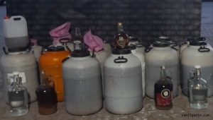 Kayseri'de kaçak içki operasyonu: 1 zanlı yakalandı