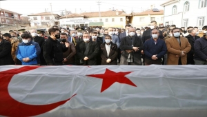 KKTC Cumhurbaşkanı Tatar, Ankara Büyükelçiliği personelinin cenazesine katıldı