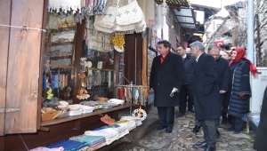 Kültür ve Turizm Bakan Yardımcısı Alpaslan, Safranbolu'yu ziyaret etti