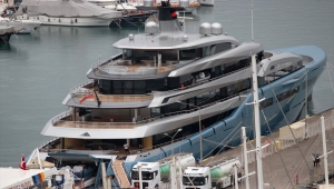 Lüks mega yat "Aviva" Fethiye'de