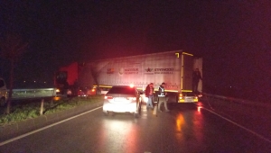 Manisa'da bir tırda 10 kilo 500 gram sentetik uyuşturucu ele geçirildi